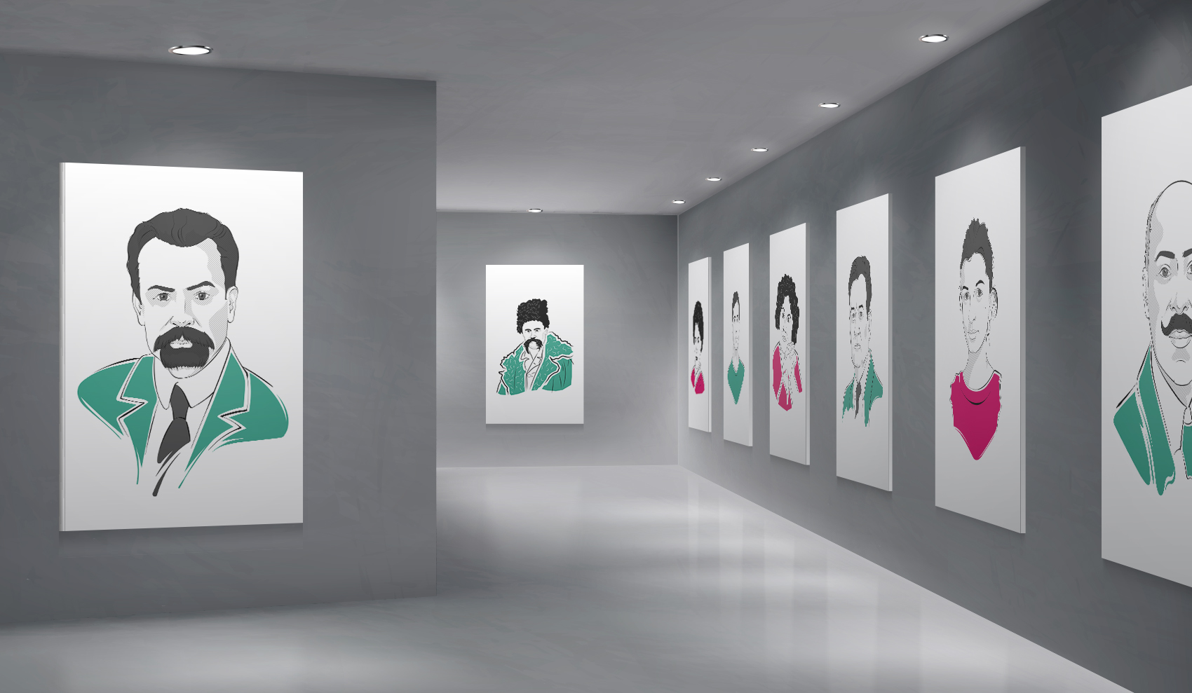 Портреты украинских деятелей